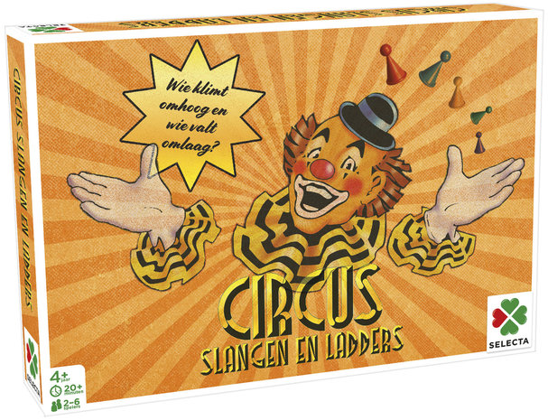 Spellen van toen: Circus / Slangen en Ladders