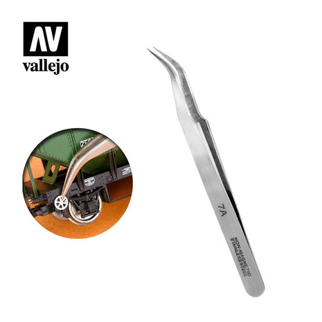 Vallejo Extra Fine Curved Tweezers