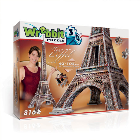 La Tour Eiffel - Wrebbit 3D Puzzle (816)