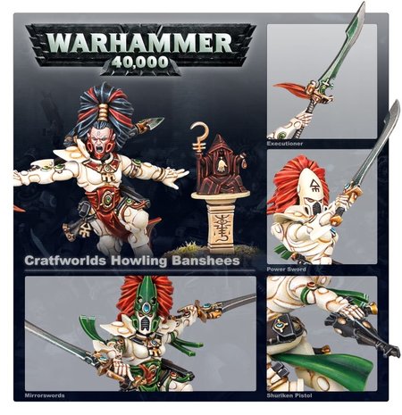 Warhammer 40,000 - Craftworlds Howling Banshees