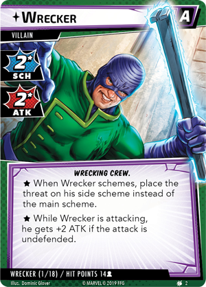Marvel Champions: The Card Game - Wrecking Crew Scenario Pack