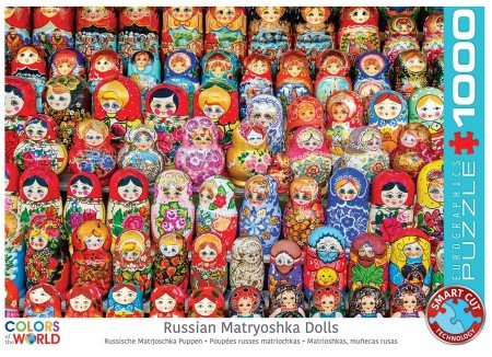 Russian Matryoshka Dolls - Puzzel (1000)