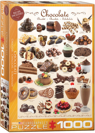 Chocolate - Puzzel (1000)