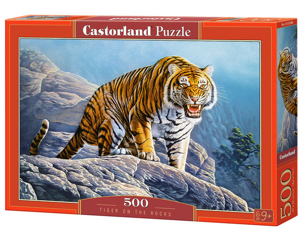 Tiger on the Rocks - Puzzel (500)