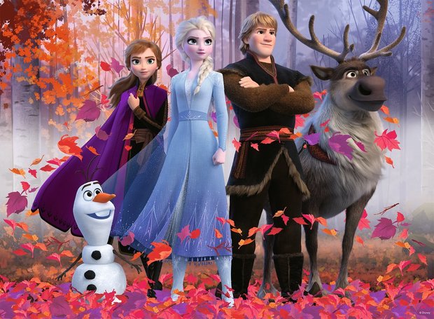 Frozen: De van het Bos - Puzzel -