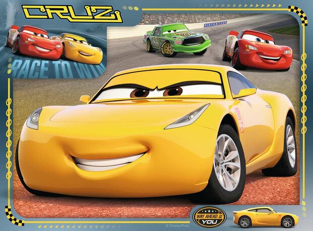Cars: Let's Race - Puzzel (12+16+20+24)