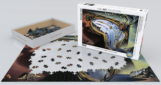Soft Watch at the Moment of it's First Explosion, Salvador Dali - Puzzel (1000)
