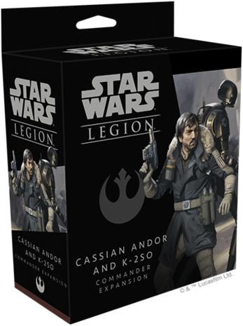 Star Wars Legion: Cassian Andor and K-2S0 Commander Expansion