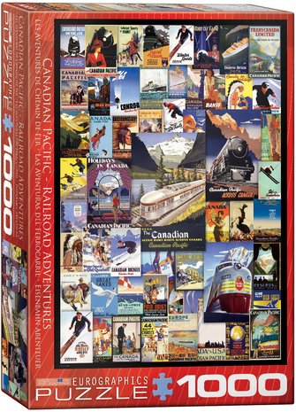 Canadian Pacific: Railroad Adventures - Puzzel (1000)