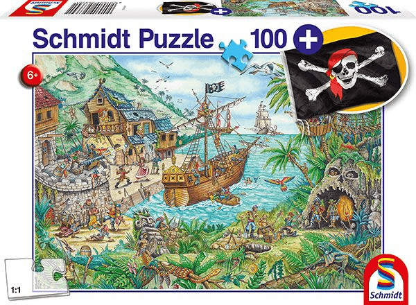 In de Piratenbaai - Puzzel (100)