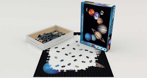 NASA: The Solar System - Puzzel (1000)
