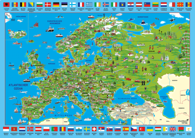 Europa ontdekken - Puzzel (500)