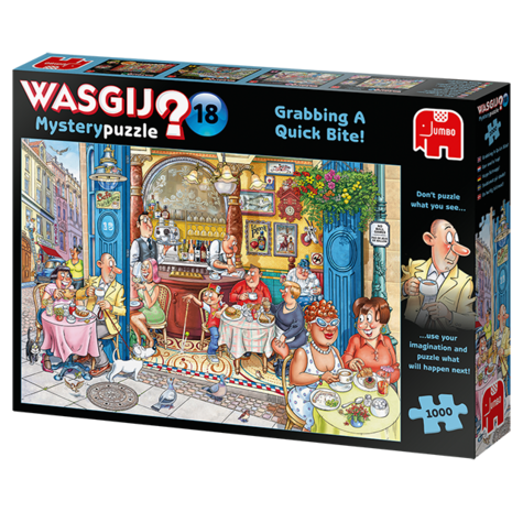 Wasgij Mystery Puzzel (#18): Een Snelle Hap! (1000)