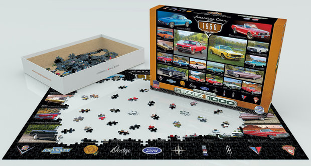 American Cars of the 1960s - Puzzel (1000)
