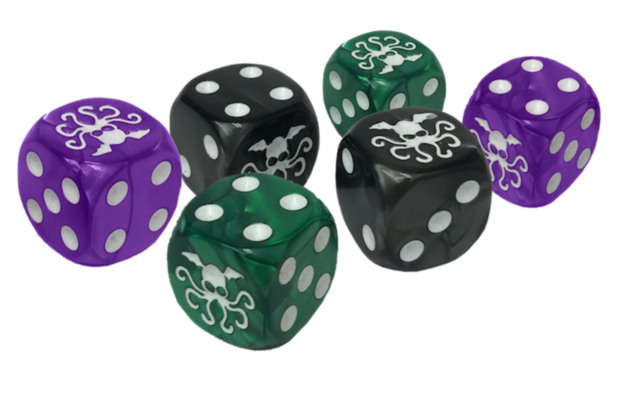 Cthulhu d6 Dice Set