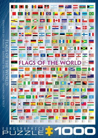 Flags of the World - Puzzel (1000)
