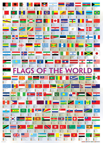 Flags of the World - Puzzel (1000)