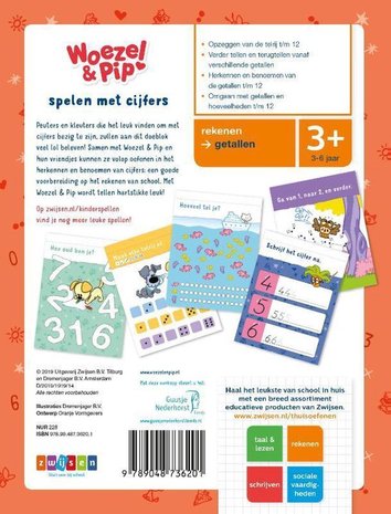 Woezel & Pip Spelen met Cijfers