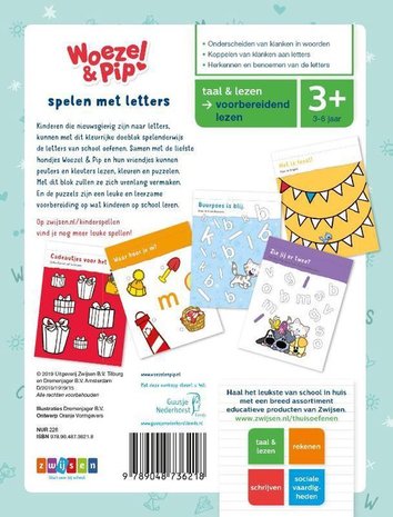 Woezel & Pip Spelen met Letters