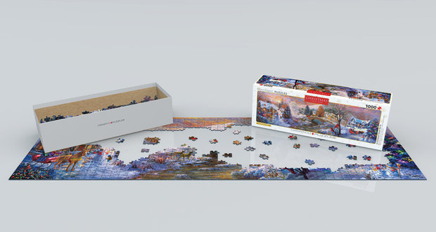 To Grandma's House We Go - Panorama Puzzel (1000)