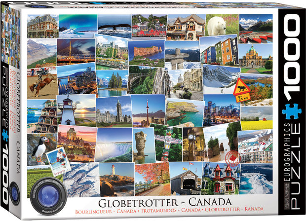 Globetrotter, Canada - Puzzel (1000)