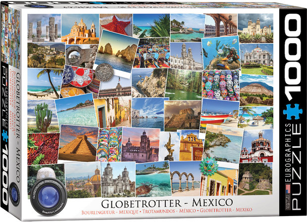 Globetrotter, Mexico - Puzzel (1000)