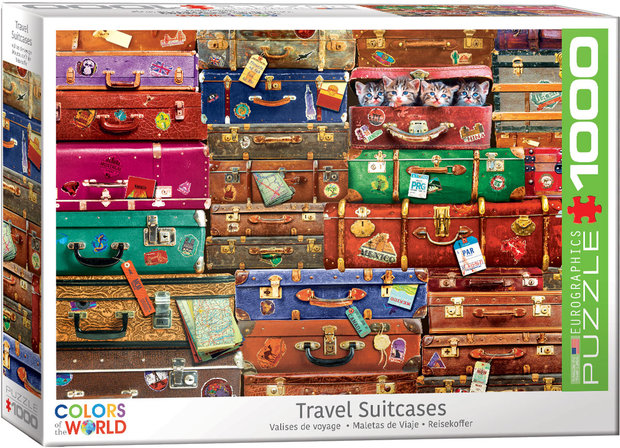 Travel Suitcases - Puzzel (1000)