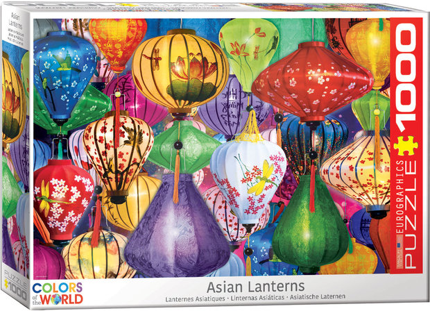 Asian Lanterns - Puzzel (1000)