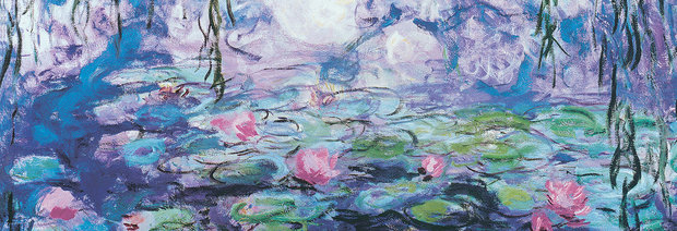 Water Lilies, Claude Monet - Panorama Puzzel (1000)