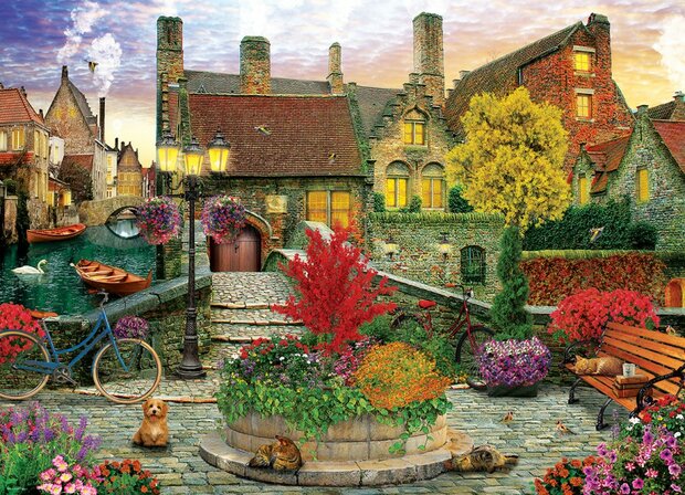 Old Town Living - Puzzel (1000)