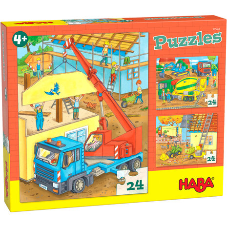 Puzzels: Op de bouwplaats (4+)