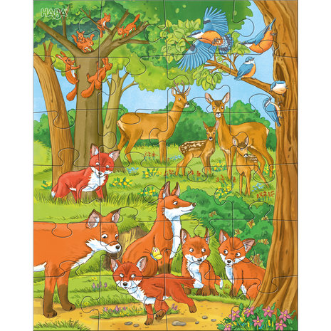 Puzzels: Dierenfamilies (4+)