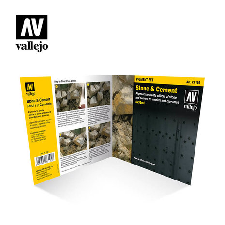 Pigment Set: Stone & Cement (Vallejo)