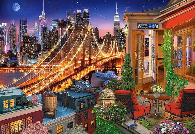 Brooklyn Bridge Lights - Puzzel (1000)