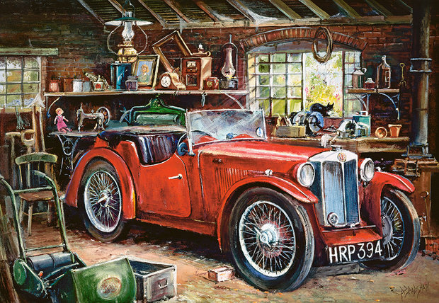 Vintage Garage - Puzzel (1000)