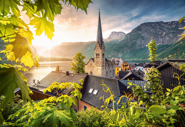 Postcard from Hallstatt - Puzzel (1000)