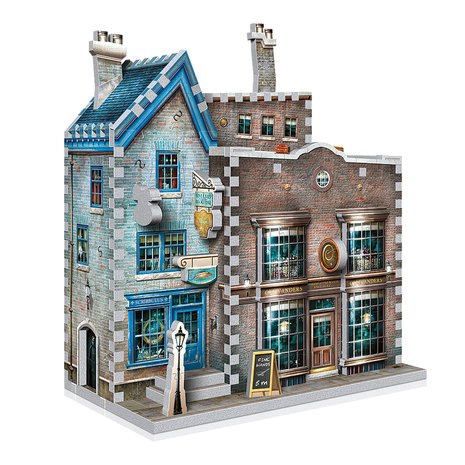 Harry Potter: Potter Ollivander's Wand Shop & Scribbulus - Wrebbit 3D Puzzle (295)