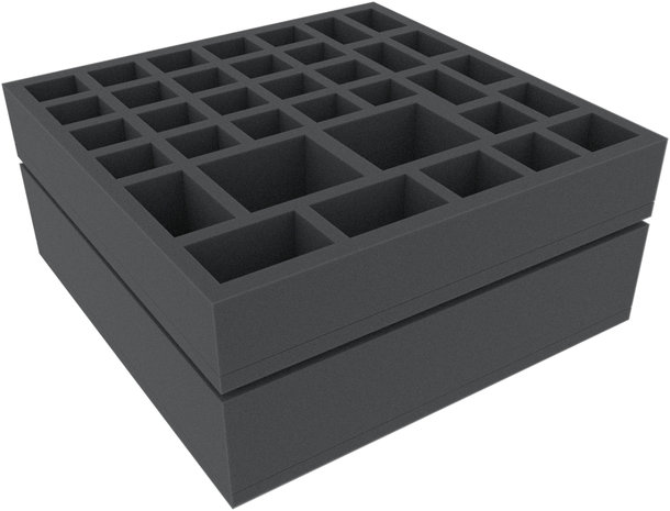 The Lord of the Rings - Journeys in Middle-Earth: Foam Tray Set (Feldherr)