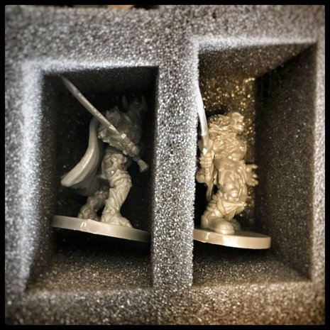 The Lord of the Rings - Journeys in Middle-Earth: Foam Tray Set (Feldherr)