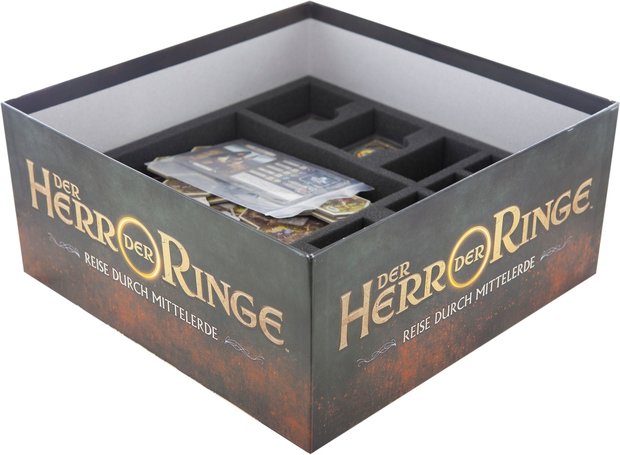 The Lord of the Rings - Journeys in Middle-Earth: Foam Tray Set (Feldherr)