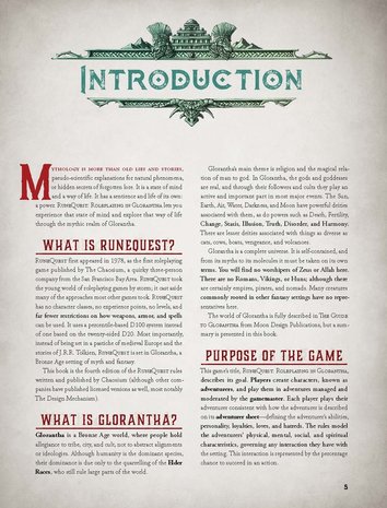 RuneQuest: Roleplaying in Glorantha
