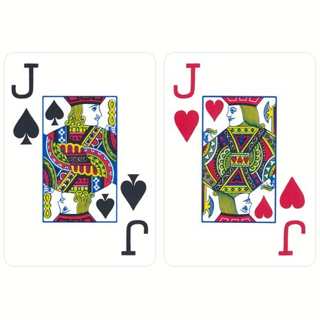 Prestige Poker Playing Cards: 100% Plastic - Blue (Bicycle)