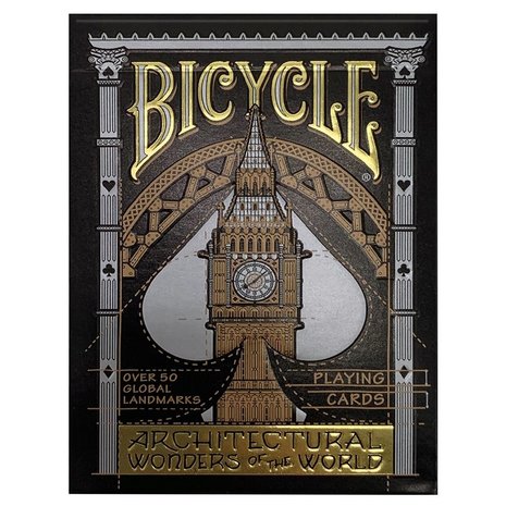 Playing Cards: Architectural Wonders of the World (Bicycle)