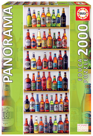 World Beers - Panorama Puzzel (2000)