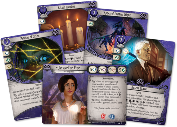 Arkham Horror: The Card Game – Jacqueline Fine (Investigator Starter Deck)