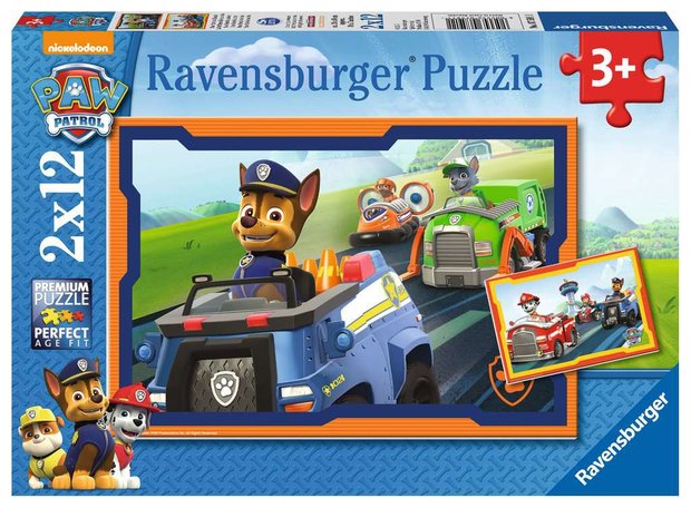 Paw Patrol in Actie - Puzzel (2x12)