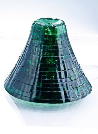 Volcano - Crystal 3D Puzzel (40)