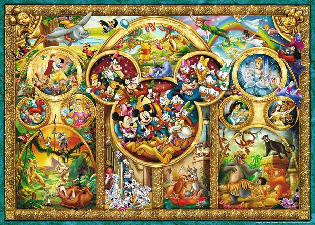 De mooiste Disney thema's - Puzzel (1000)