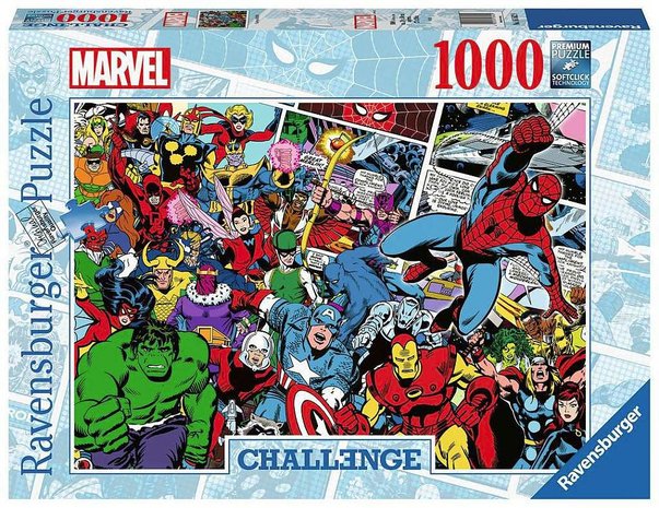 Challenge: Marvel - Puzzel (1000)
