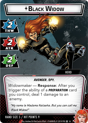 Marvel Champions: The Card Game - Black Widow Hero Pack